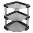 thumbnail image 2 of 3 Tiers Desktop Cosmetics Storage Rack, Multipurpose Makeup Organizer, Simple Stylish Desktop Corner Stand - Large Capacity Perfume Skincare Organizer for Bathroom Kitchen Office, 2 of 7