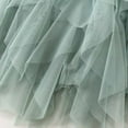 thumbnail image 5 of DuoJiaJ Women's Tulle Skirts Pleated High Waist Mesh A-Line Skirt,Green One Size, 5 of 5