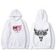 thumbnail image 3 of Sanrio-sudaderas con capucha para mujer, ropa con estampado de Kuromi de dibujos animados, suéteres de manga larga, Tops de moda Y2k, Harajuku, Primavera, 3 of 4