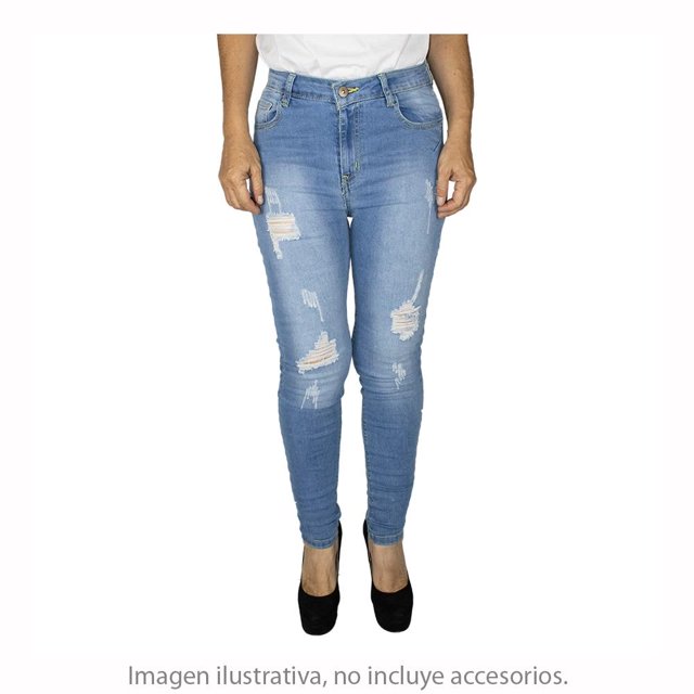 Jeans Furor Elements Brenda Cintura Alta Bot talla 32 azul