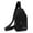 Black, variant on Q&Q ESSENTIALS Men Small Utility Backpack Utility Shoulder Bag Sport Utility Bag Black