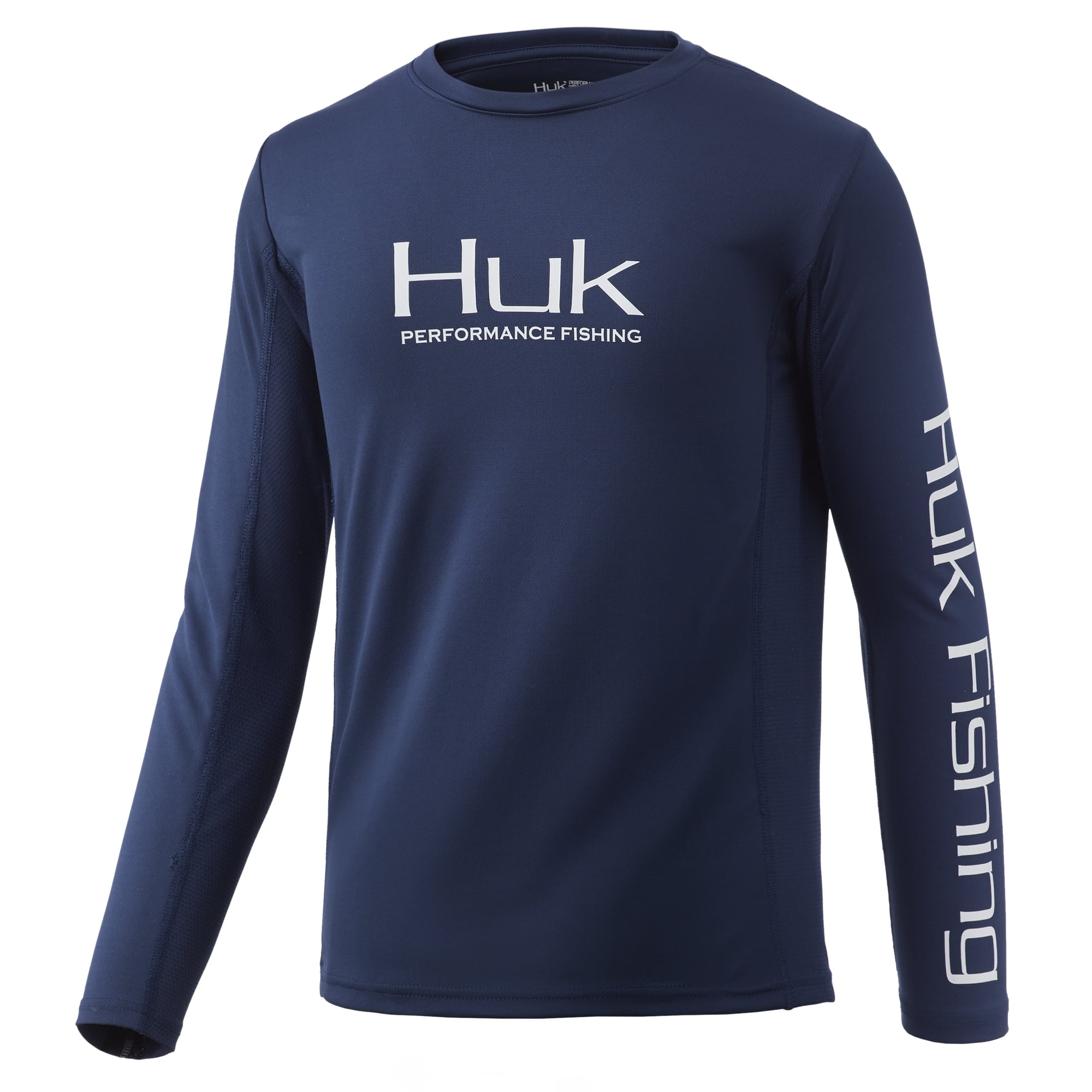 Huk Icon X Youth Small Sargasso Sea Long Sleeve Fishing Shirt 