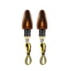 thumbnail image 2 of Lot de 4 ampoules de clignotant avant et arrière pour moto 12 V, 2 of 4