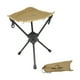 thumbnail image 1 of Taburete giratorio para acampar, taburete trípode plegable, silla portátil con bolsa de almacenamiento para senderismo, playa, caminatas, conciertos, Caqui, 1 of 8