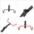 thumbnail image 3 of Soporte de pared para bicicleta de metal - Soporte de pared para bicicleta plegable - Soporte de pared para bicicleta que ahorra espacio con protección para el marco, 3 of 5