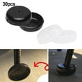 thumbnail image 5 of 30 Pack Wrought Iron Patio Furniture Feet lid round Plastic Outdoor, 5 of 7