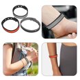 thumbnail image 3 of 3 pulseras deportivas antiestáticas ajustables de silicona, accesorio deportivo para fitness, 3 of 8