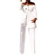 thumbnail image 1 of Moda mujer temperamento color sólido botón bolsillo un hombro traje pantalones traje Wmkox8yi bvn2101, 1 of 7