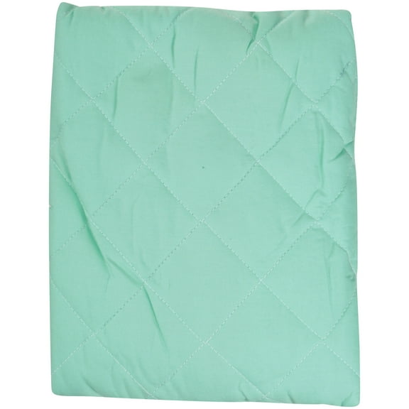 Bacati Noah Tribal Solid Mint/Navy Quilted Changing Pad Cover