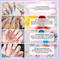 Morovan Acrylic Nail Kit Glitter Acrylic Powders Monomer Liquid Set
