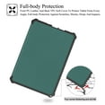 thumbnail image 6 of Artyond Case for New Kindle 2022 Release, Premium PU Leather Slim Folio Protective Cover With Auto Sleep/Wake Case for 6.0" New Amazon Kindle 11th Generation 2022 Release, Model C2V2L3, Dark Green, 6 of 7
