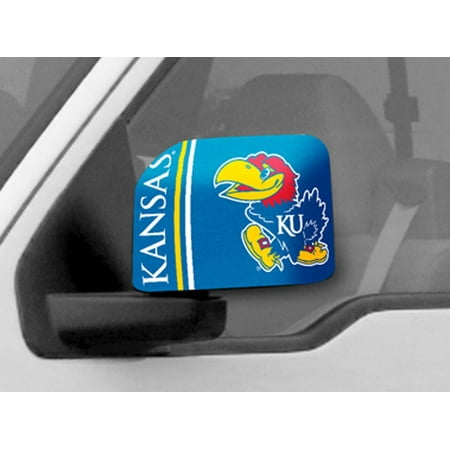 Kansas Jayhawks Mirror Cover - Large by Fanmats
