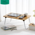 thumbnail image 1 of IROINID Back to School Supplies,School Essentials,Foldable bed table multifunctional study table laptop desk, 1 of 4