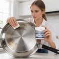 thumbnail image 3 of Stainless Steel Scratch Remover Kit Multi-Purpose Cleaner Paste for Kitchen Appliances Cookware Oven Restoration and Scratch Erasing, 3 of 7