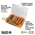 thumbnail image 2 of Juego de enchufes Klein Tools 65240 KNECT Impact de 20 piezas SAE, 2 of 9
