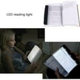 thumbnail image 4 of Creative LED Book Light Reading Night Flat Plate Lamps Portable Travel, 4 of 4