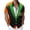 Multicolor#1#shamrock shirt, variant on oelaio Men's St Patricks Day Tuxedo Shirt Funny Green Clover Button Down Shirts Short Sleeve Casual Festive Tops Saint Patrick Day Shirts Multicolor L