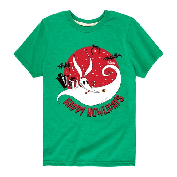 The Nightmare Before Christmas - Happy Howlidays - Toddler And Youth Short Sleeve Graphic T-Shirt