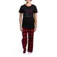 thumbnail image 4 of CafePress - 55Th Birthday Humor Women's Dark Pajamas - Women's Short Sleeve Print T-Shirt and Pants Dark Cotton Pajama Set, 4 of 7