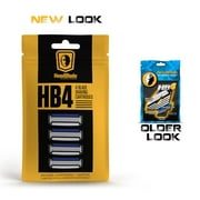 HeadBlade HB4 FourBlade Shaving Cartridges (4 Blades) 3 Pack