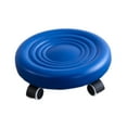 thumbnail image 3 of yotijay Low Height Rolling Stool with Wheels Low Roller Seat for Home Office Bedroom Blue, 3 of 9