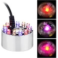 thumbnail image 4 of FloreceBien 400 ml/H Original Mini Mist Maker Fogger con 12 Luces LED Estanque de Agua Fuente de jardín Fogger Accesorios de Fuente para Interiores y Exteriores Máquina de Niebla Atomizador, 4 of 8