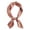 Z23-Rose Gold, variant on FUZHIQ Women's Fashion Soft Large Satin Square Chiffon Polyester Scarf Set Head Neck Multiuse Solid Colors Available
