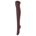 thumbnail image 2 of Lovely Annie Women's 5 Pairs Incredible Durable Super Soft Unique Over Knee High Thigh High Cotton Socks Size 6-9 A1024(Coffee,Beige,Wine,DG,Grey), 2 of 4