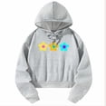 thumbnail image 3 of Sudaderas con capucha informales para mujer, jersey con cordón, camisetas holgadas y elegantes para pescar, caminar, ir de compras, señoras L, 3 of 8