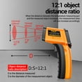 thumbnail image 4 of Industrial thermometer,Thermometer Handheld Infrared Thermometer Ir Thermometer Kitchen 400 /-58 752 Th201 -50c.400c /-58f752f -50℃～400℃ /-58℉～752℉ Not Human /-58℉～752℉ Non- Temperature Tester, 4 of 6