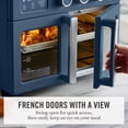 thumbnail image 4 of Martha Stewart 34QT French Door Air Fryer Toaster Oven 12-in-1 Combo, Blue, 4 of 5