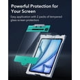 thumbnail image 3 of Protector de pantalla ESR para iPad Air 11 M3/M2 con Easy Tray, paquete de 2, 3 of 9