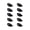 Matte Black, variant on Elegant Decor Home Decorative Claude 2-3/4" Center to Center Brushed Nickel Cup Bar Pull Multipack (set of 10)
