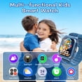 thumbnail image 4 of Coucur Kids Smart Watch with Classroom Mode, 1.83 HD Touch Screen Smartwatch for Kids, Learn Cards, Camera, Music Player, 14 Puzzle Games, 100 Sports Modes, IP68 Waterproof, Best Gift for Kids, 4 of 10