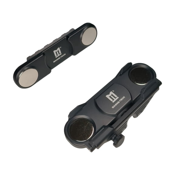 Magne-Tech Locking Magnetic - Picatinny Rail Mount Set w/ accessory mount, MGN-L