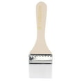 thumbnail image 1 of Pincel de pintura Uxcell de 6.3" con ancho de 1.97" y cerdas de nylon suaves con mango de madera blanco, 1 of 5