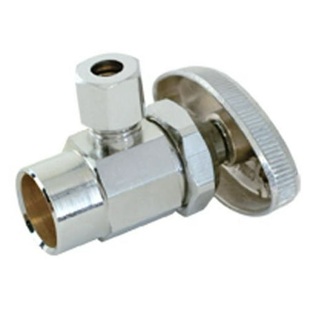 Angle Stop Valve - Ez-Flo 04387LF Eastman Angle Stop Valve Chrome