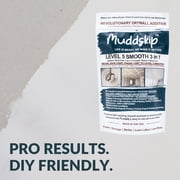 MuddSkip Smooth Drywall Additive Powder, 2lbs bag | Level 5+ Finish, No Sanding Required, Same-Day Wet-on-Wet Coats | Made in USA
