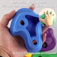 thumbnail image 4 of Kids Climbing Holds Climbing Rocks, Climbing Holds Kids Set, 10 Pcs Colored Climbing Wall Holds, 10 Screws, Can Be Used To Fix Climbing Rocks On Indoor Indoor Playgrounds, 4 of 8