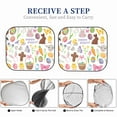 thumbnail image 6 of Kll Happy Easter1 Windshield Sun Shade 2-Piece Foldable Car Front Window Sunshade For Most Sedans Suv Truck - Auto Sun Blocker Visor Protector Blocks Max Uv Rays - Large, 6 of 7
