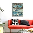 thumbnail image 4 of Sikiie Comic Airplane Cockpit Illustration Print Canvas Decorative Hanging Painting, Anti-shrinkage Hanging Frame, Suitable for Home, Office Wall Decorations, 4 of 6