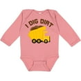 thumbnail image 3 of Inktastic I Dig Dirt Boys or Girls Long Sleeve Baby Bodysuit, 3 of 5