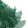 thumbnail image 5 of BalsaCircle 10 Hunter Green Premium Solid Curly Chiffon Chair Sashes Wedding Slipcovers, 5 of 8