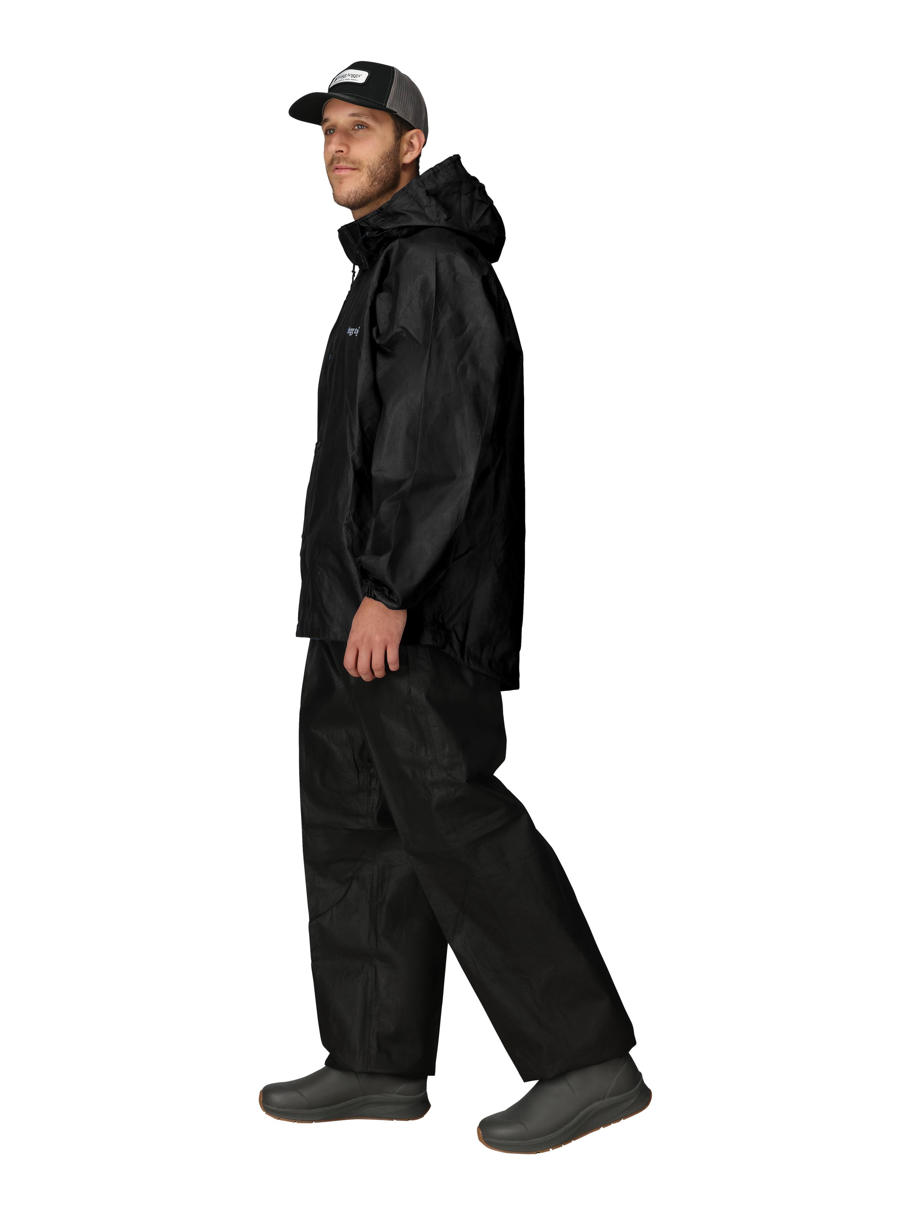 Frogg Toggs Classic All-Sport Rain Suit, Black (Men's)