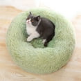 thumbnail image 3 of tasrioml Calming Dog Bed Anti-Anxiety Donut Round Pet Bed Fluffy Faux Fur Cozy Cuddler Plush Puppy Cushion Bed for Small Medium Dogs Cats, 3 of 8