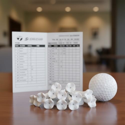 Jointown White Plastic Golf Tees, 30 or 100 Pack, Golf Tees 3 1/4 Inch