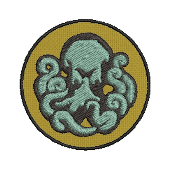 Bioshock Plasmids Undertow Embroidered Patch Iron-On Applique, Cosplay Vest Clothing Badge Back Packs Uniform DIY