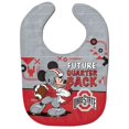 thumbnail image 1 of Wincraft 9960626114 Ohio State Buckeyes All Pro Future Quarterback Baby Bib, 1 of 1