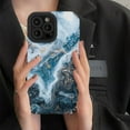 thumbnail image 2 of Spilling Ink Marbled Phone Case For iPhone 15 14 13 12 11 Pro Max 15 14Plus 12 13 Mini X XR XS Max 7 8Plus Shockproof Soft Cover, 2 of 6
