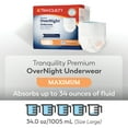 thumbnail image 2 of Tranquility Premium OverNight Disposable Absorbent Underwear, X-Small, Maximum Protection, 88 ct Case, 2 of 10